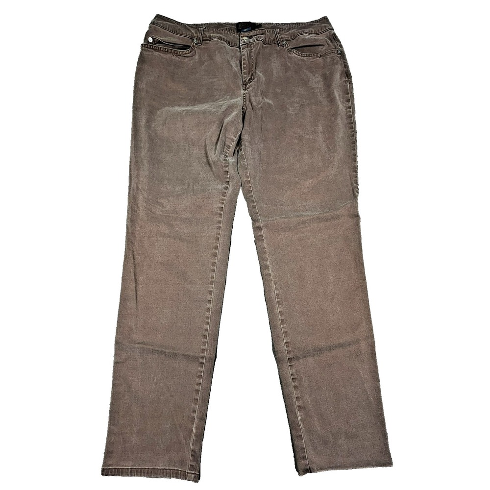 Pendleton Brown Jeans Size 16 - image 2